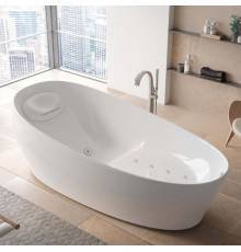 TOTO NEOREST Ванна 220x105x78см, отдельностоящая, с гидро и аэро-массаж, эффект невесомости, цвет: белый. PJYD2200PWEE#GW