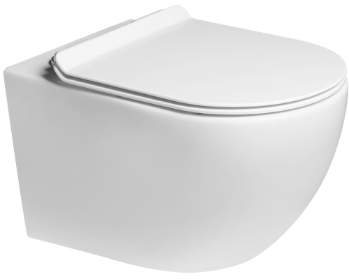 Унитаз подвесной SantiLine SL-5002 с микролифтом Унитаз подвесной SantiLine SL-5002 с микролифтом