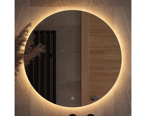 Зеркало круглое Defesto Opti DF 2854S 70 с LED-подсветкой, 3000К, сенсорный выключатель Зеркало круглое Defesto Opti DF 2854S 70 с LED-подсветкой, 3000К, сенсорный выключатель