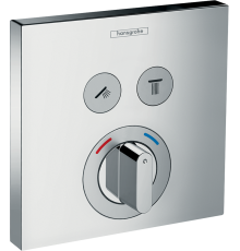 Термостатический смеситель встраиваемый Hansgrohe ShowerSelect 15768000 С ВНУТРЕННЕЙ ЧАСТЬЮ, хром