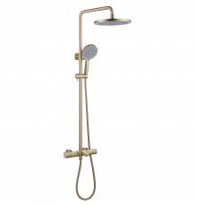 Душевая стойка Abber Thermostat AF8516GL, матовое золото