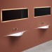 Antonio Lupi Silenzio Раковина 83х48х79 см, без отв., с Led подсветкой, цвет: белый. SILENZIOL