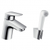 Hansgrohe Logis, Смеситель для раковины с гигиеническим душем, Цвет: хром. 71290000