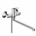 Hansgrohe Logis Однорычажный смеситель для ванны, с длинным изливом, цвет: хром. 71402000