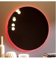 Зеркало круглое Silver Mirrors Savanna RGB 77 с подсветкой