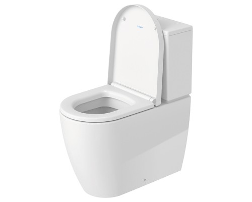 Duravit Me by Starck Унитаз моноблок 37х65 см, слив универсальный, с креплениями, цвет: белый . 2170090000