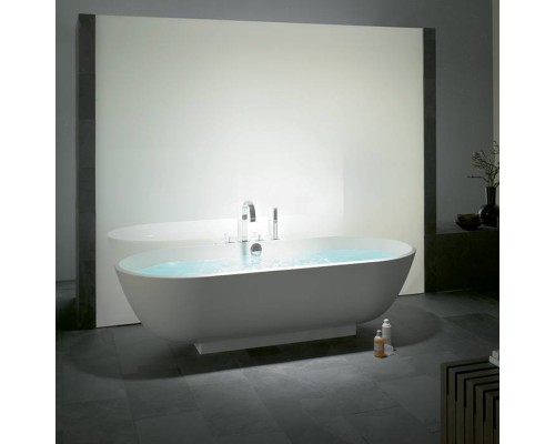 Burgbad Crono Ванна отдельностоящая 190x90x57.5 см, овальная, цвет: белый. SEAJ190 C0001 Burgbad Crono Ванна отдельностоящая 190x90x57.5 см, овальная, цвет: белый. SEAJ190 C0001