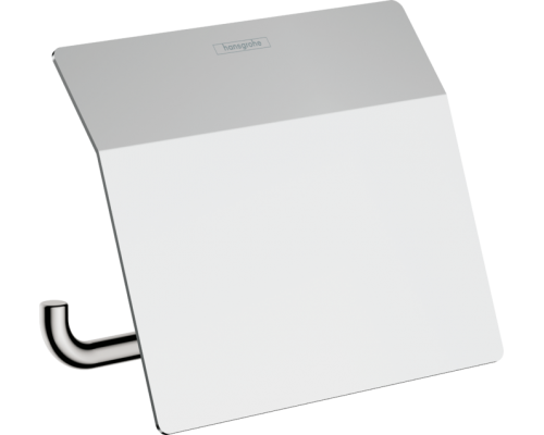 HG 41 753 000 AddStoris Держатель туалетной бумаги с крышкой, металл 41753000