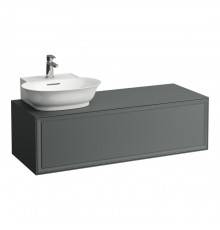 Laufen New Classic Тумба с раковиной, SX, 117.5х45.5х34.5см, 1 ящик, подвесная, цвет: серый. 4.0608.5.085.627.1,  8.1685.2.000.104.1