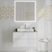 Kerama Marazzi PLAZA Modern Тумба подвесная 80x48см, 2 ящика, цвет: белый. PLB.M.80.2\WHT.V