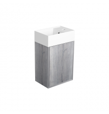 SIMAS AGILE Тумба подвесная 40x27xh51 см, для раковины AG40., 1 дверца, цвет: BARRIQUE. AGM40 BARRIQUE