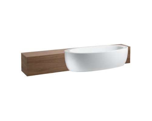 Laufen Alessi One Ванна 203x102x46см, полувстраиваемая, без гидромасс., без слив-перелива, с каркасом, панелью, материал: акрил, цвет: белый. 2.4497.0.000.000.1