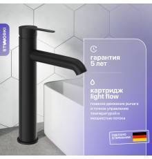 Смеситель для раковины STWORKI Стокгольм HFSG02230 черный