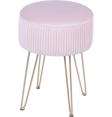 Пуф-столик Stool Group Астор светло-розовый