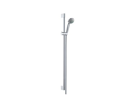 Hansgrohe Crometta 85 1 jet Душевой гарнитур, 95см, цвет: хром. 27729000 Hansgrohe Crometta 85 1 jet Душевой гарнитур, 95см, цвет: хром. 27729000