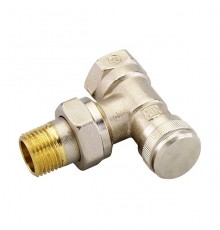 Клапан запорный радиаторный угловой Danfoss RLV-15 R1/2  PN10 бар Kvs 2,5 м³/ч. 003L0143