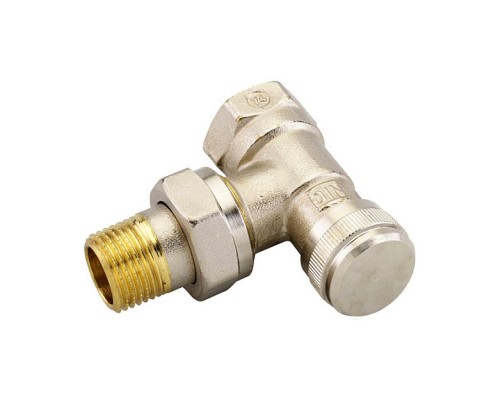 Клапан запорный радиаторный угловой Danfoss RLV-15 R1/2  PN10 бар Kvs 2,5 м³/ч. 003L0143