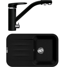 Комплект Мойка кухонная Lava L11.LAV lava + Смеситель SG05 LAV lava
