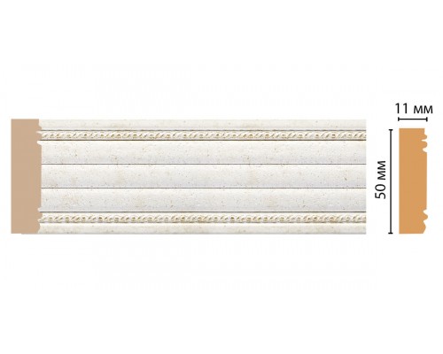 Молдинг DECOMASTER 156-40 ДМ (51*11*2400 мм) Молдинг DECOMASTER 156-40 ДМ (51*11*2400 мм)
