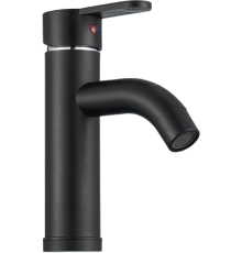 Смеситель для раковины Plstart PL1004-7 черный, хром