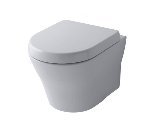 TOTO MH Унитаз подвесной 39.4x53x33.9см, безободковый, Tornado Flush, CeFiONtect, цвет: белый. CW162Y#XW