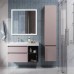 Kerama Marazzi Cubo Пенал подвесной, правый 165, цвет: мальва матовый. CUB.165Rh\MAL