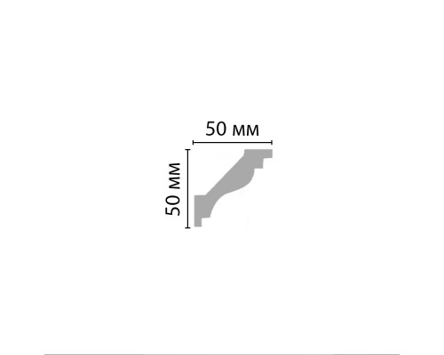 *Плинтус потолочный гладкий DECOMASTER DP-205 (50*50*2400мм) *Плинтус потолочный гладкий DECOMASTER DP-205 (50*50*2400мм)
