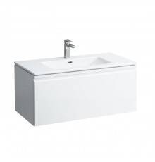 Laufen Pro S Тумба с раковиной 100х50х46см, подвесная, цвет: белый матовый. 8.6096.6.463.104.1