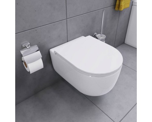 DX86C1800SC Унитаз подвесной безободковый с функцией биде с сиденьем микролифт DX86C1800SC Унитаз подвесной безободковый с функцией биде с сиденьем микролифт