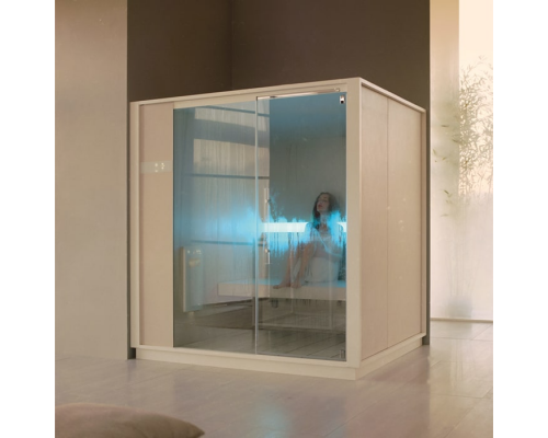 Effegibi One H Filo Сауна 214x171х217см, угловая SX, цвет: White Cloud. LO 61 02 0006 Effegibi One H Filo Сауна 214x171х217см, угловая SX, цвет: White Cloud. LO 61 02 0006