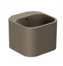 Azzurra Tandem Раковина подвесная 44x43xH32 см, без отв., с переливом, цвет: Cocoa. TALP04443T00CC