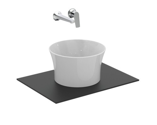 Ideal Standard La Dolce Vita Раковина d34хh20см., накладная, без отв., с крепежом, цвет: белый глянец. E271701