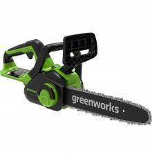 Пила цепная аккумуляторная Greenworks G24CS25K4, 24V, 25см (c АКБ 4Ач и ЗУ)