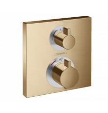 HG 15 714 140 Ecostat Square Термостат для 2х потребителей (внешняя монтажная часть)