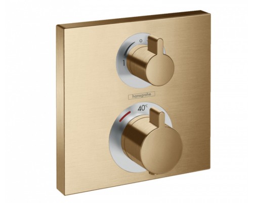 HG 15 714 140 Ecostat Square Термостат для 2х потребителей (внешняя монтажная часть)