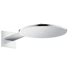 AX 35 303 000 ShowerSolutions Верхний душ Ø300 мм, 2 реж., мет., бок. кроншт. 450 мм (внеш м ч) 35303000