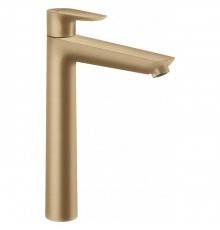 Hansgrohe Talis E Смеситель для раковины, 1 отв., без донного клапана, цвет: шлифованная бронза. 71717140