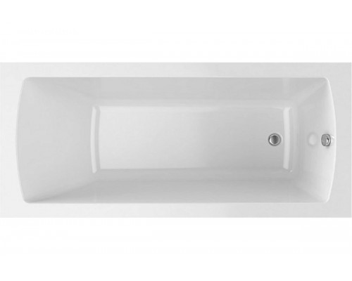 Акриловая ванна Alex Baitler Onega 175x70 см, пристенная, белая, с каркасом