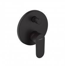 Hansgrohe Vernis Blend Смеситель для ванны, встраиваемый, внешняя часть, цвет: матовый черный . 71467670