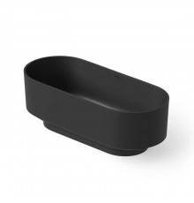 Dea Design Shadow Ванна 170х72х56см., отдельностоящая, Solid Surface, цвет: Black №16. DD8675 1700 16