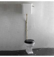DevonDevon Etoile Унитаз 47.5x38cм, с высоким бачком, фурнитура золото. IB1043AG,  IBWCET,  IBCAET,  IBACCAET (или IBACСCAET),  IB1043AGMC