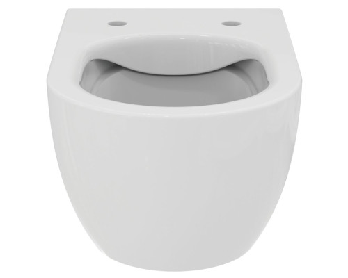 Ideal Standard Blend Curve Унитаз подвесной 54х36см., безободковый с технологией смыва RimLS+reg;, цвет: Euro White Ideal Plus. T4655MA