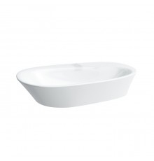 Laufen Palomba Раковина-чаша 60х40х13 см, без отв., цвет: белый. 8.1680.3.000.109.1
