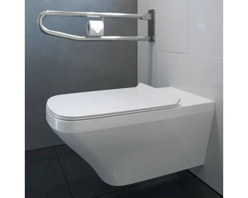 Duravit DuraStyle Rimless Унитаз подвесной без смывного края, с вертикальным смывом, для инвалидов на колясках, глубина 70см, вкл. крепление Durafix. 2559090000