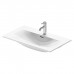 Duravit Happy D.2 Plus Раковина подвесная, 83х49см., с 2 отв., выпуск с керамической крышкой, WonderGliss, цвет: белый. 23448300301