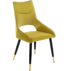 Стул Woodville Ordal khaki, ножки black