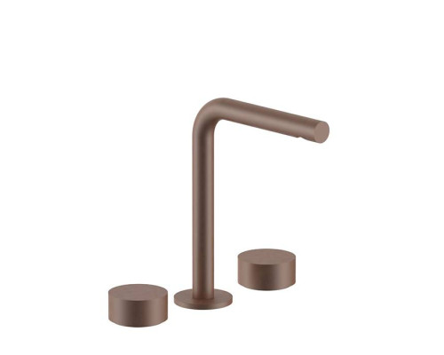 Fantini AF/21 Смеситель для раковины, 3 отв., высокий излив: 15.5 см, цвет: Matt Copper PVD. 27 P9 A206WF