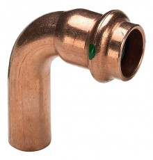 Угольник Viega 90° Profipress медь 42 мм. 291709
