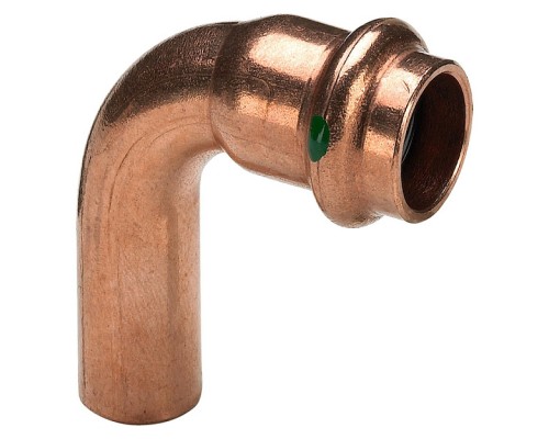Угольник Viega 90° Profipress медь 42 мм. 291709