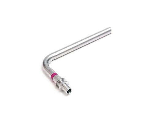 Трубка РЕХАУ из нержавеющей стали для подключения радиатора, Г-образная 20/250 11095531001